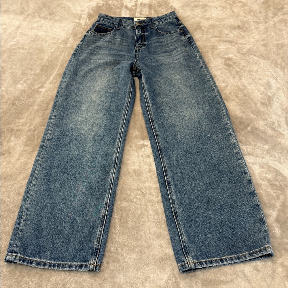 Maison Margiela High Rise Wide Leg Denim Jeans Size 27